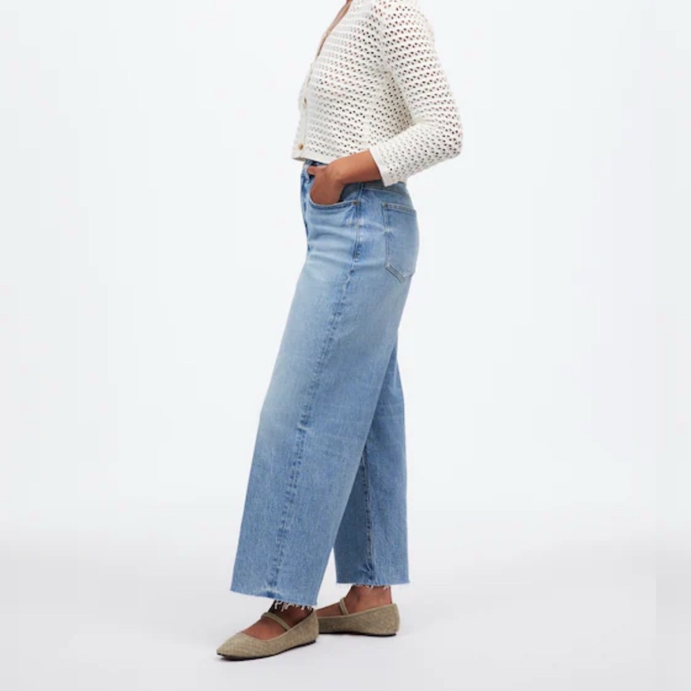 Madewell The Curvy Perfect Vintage Wide Leg Crop 24
